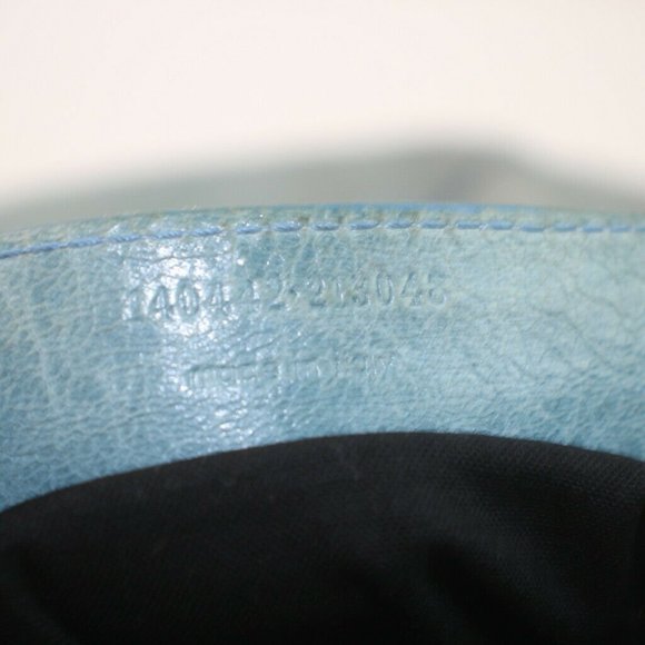 Auth Balenciaga The Day Hand Bag Green #20220B10 - Picture 9 of 9